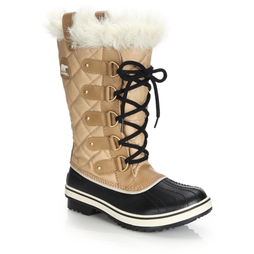 Sorel Women's Tofino Cate Boot -Curry/Black